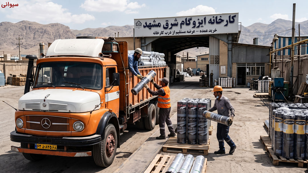 خرید عمده ایزوگام از درب کارخانه